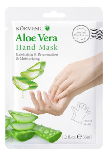 Kormesic Aloe Vera Mascarilla D Manos: Hidratación Y Cuidado