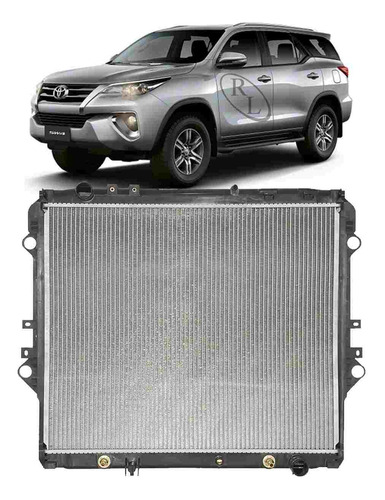 Radiador Hilux Sw4 Srv 2.8 Diesel 2016 2017 2018 Automático