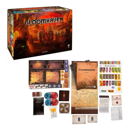 Juego De Mesa Gloomhaven Cephalofair Cph0201 Español Febo