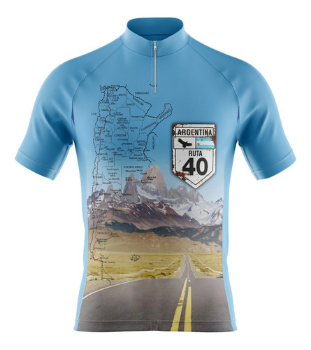 Remera De Ciclismo Ruta 40 Irarte