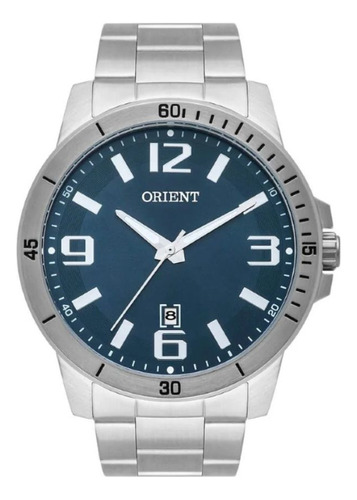 Relógio Orient Sport Prata Masculino Mbss1419 D2sx