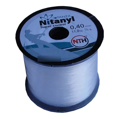 Bobina Nitanyl 0.30mm 1/4 Lb Nylon 6kg Tanza 1300m Pesca