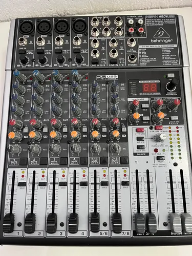Mesa De Som Behringer Xenyx X1204usb Nova S/embalagem Bivolt