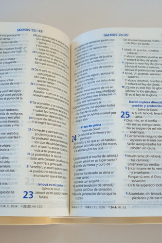 Biblia Chica Letra 8 Puntos Rvr1960 Imitación Piel Blanco