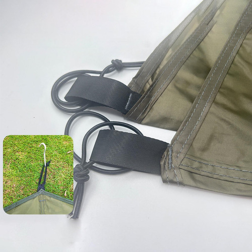 Alfombra Impermeable Para Tienda De Campaña, Octogonal, Para