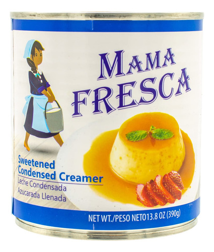 Mama Fresca Crema Condensada Endulzada De 13.8 Onzas (paquet