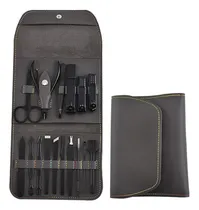 Comprar Set Manicura Pedicura Cortauñas Estuche 16 Piezas Accesorios Color Gris Una Ganga®