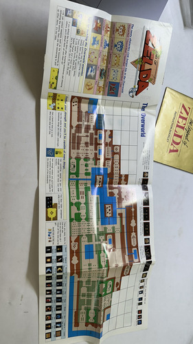 Zelda Nes The Legend Of Zelda Original Dorado (Usado)