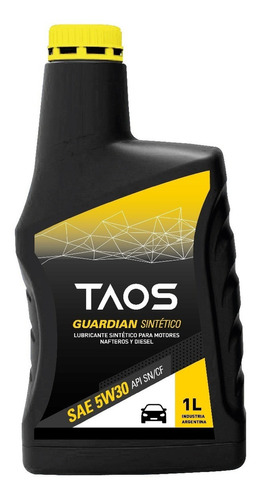 Aceite Taos Sintetico 5w-30 1 Lt