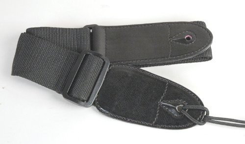 Correa De La Guitarra, Nylon, Negro.