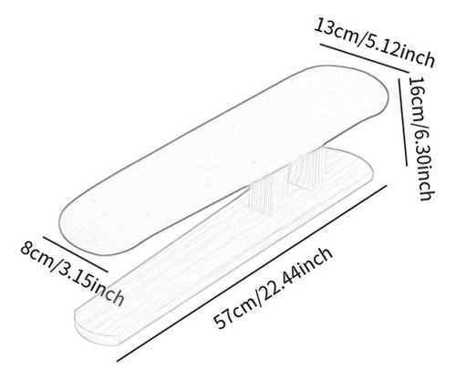 Tabla De Planchar De Mesa Con Base De White 57cmx13cmx16cm