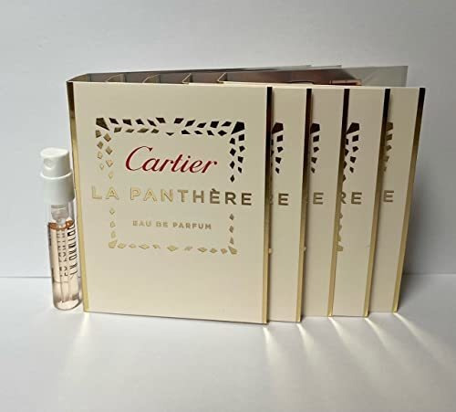 5 Cartier La Panthere Edp Spray Muestra Vial 1,5 Pz9yd