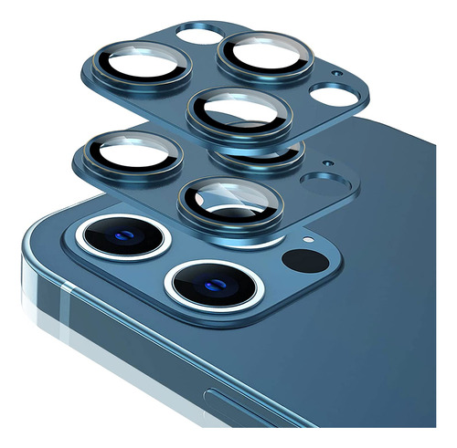 Protector Lente Camara Para iPhone 12 Pro Max Metal Vidrio