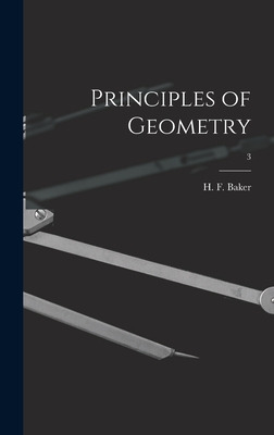 Libro Principles Of Geometry; 3 - Baker, H. F. (henry Fre...