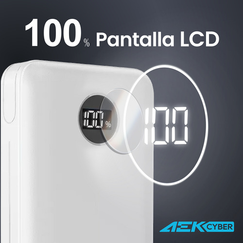 Power Bank Cargador Portátil Doble Usb Carga Super Rápida