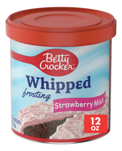 Betty Crocker Gluten Free Whipped Strawberry Frosting 12 Oz
