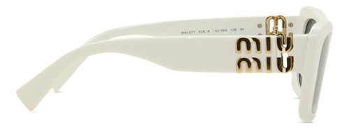 Lentes De Sol Miu Miu Mu07ys 1425s0 53 Mujer