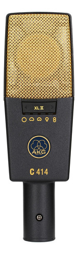 Akg Pro Audio C414 Xlii Micrófono De Condensador Vocal, Mu.