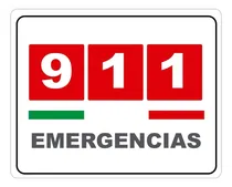 Comprar Señalamientos Seguridad Protección Civil Calibre 40 Color 911
