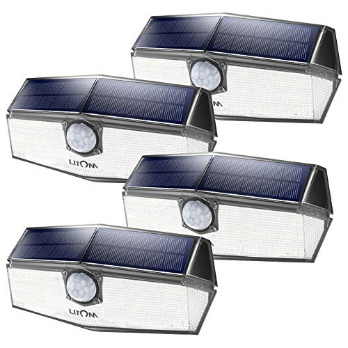 120 Luces Solares Led Exteriores, Panel Solar Actualiza...