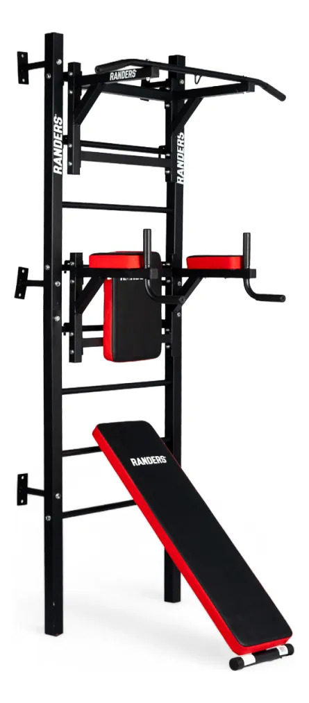 Gym Rack Randers Arg-154 Multifunción Negro