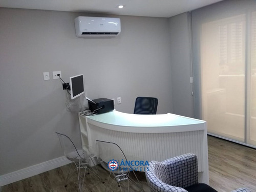 Imagem 13 de 15 de Sala Comercial Mobiliada Cond. Ecco Tower 1 Vaga - 4954-1