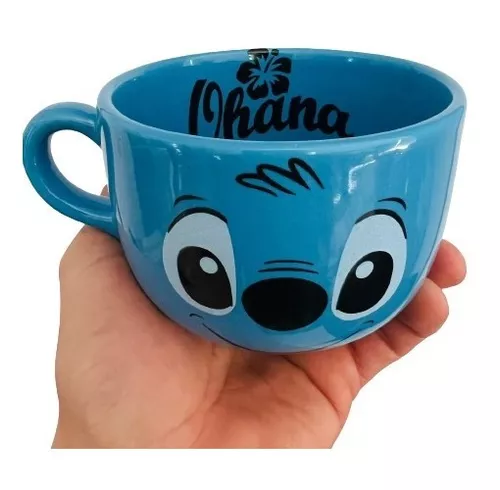 Taza cerámica personalizada Stitch no toque mi taza