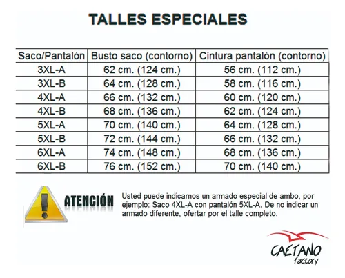 Traje Para Hombre Talles Especiales Camisa Y Corbata mo o