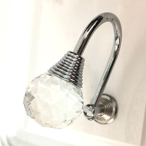 Cabide Branco Cristal Branco Cristal