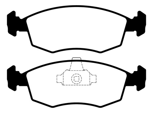 Pastillas De Freno Para Fiat Strada 1 1.7 Td 99/18 Litton