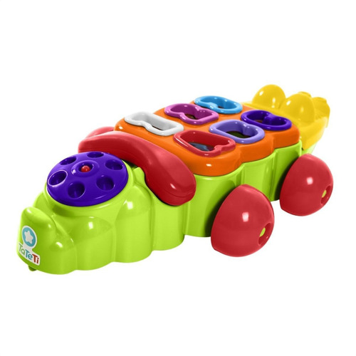 Brinquedo Bebe Educativo Jacaré Didático Letras E Números 