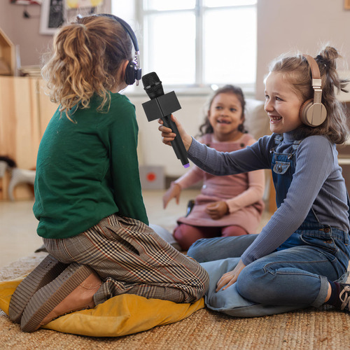 Micrófono Para Niños, Micrófono De Simulación De Plástico De