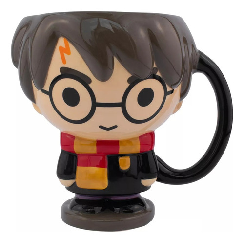 Taza Cerámica Cuerpo Completo Harry Potter Ideal Para Regalo