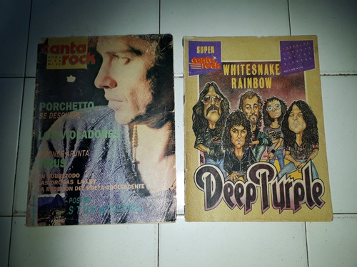 Revistas Canta Rock/toco Y Canto (Usado)