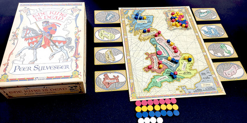 The King Is Dead - Juego De Mesa Original En Ingles