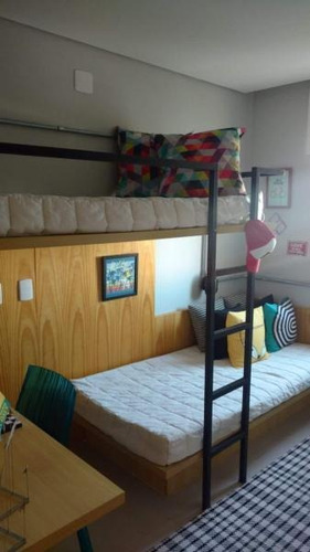 Apartamento Para Venda Em Santos, Marape, 2 Dormitórios, 1 Suíte, 1 Banheiro, 1 Vaga - St012_2-957937