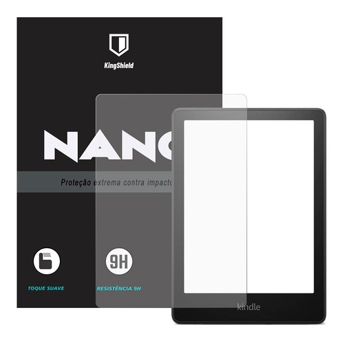 Película Novo Kindle 11°g 2022 Kingshield Nano Vidro - Fosca