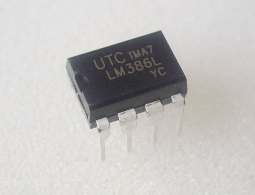 Lm386 Lm386l Circuito Intregrado. Pack De 10 Unidades