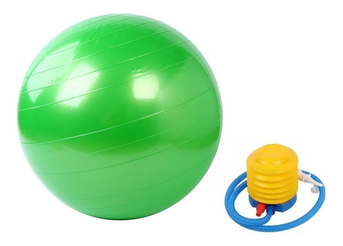 Pelota Balon Pilates 65cm Fitball + 1 Inflador 