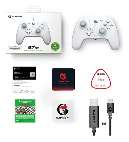 R0x Controlador Con Cable Gamesir G7 Se Para Pc/xbox One /