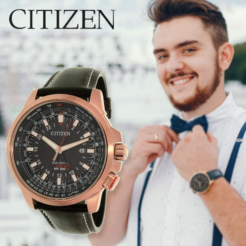 Reloj Citizen Hombre Bj7073-08e Promaster Gmt Eco-drive