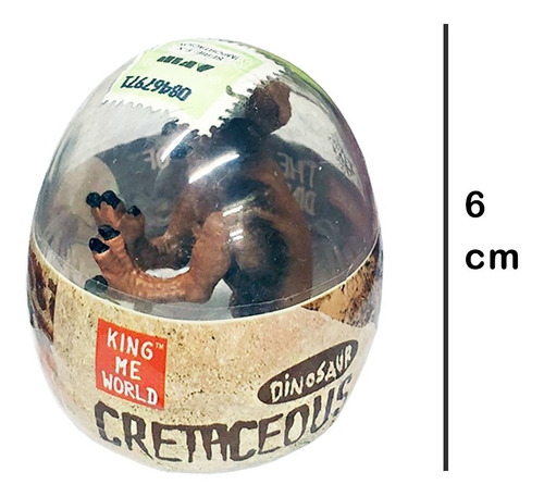 Cretaceous Dinosaurio X1 Huevo Muñeco Coleccionable Original