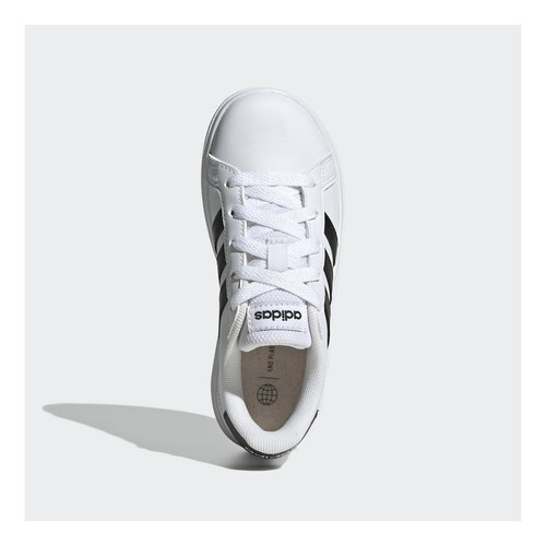 Imagen 7 de 10 de Zapatillas adidas Grand Court Lifestyle Para Tenis Con Cordo