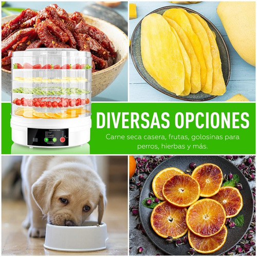 Imagen 7 de 7 de Deshidratador Alimentos Control Tactil Para Carne Seca,fruta