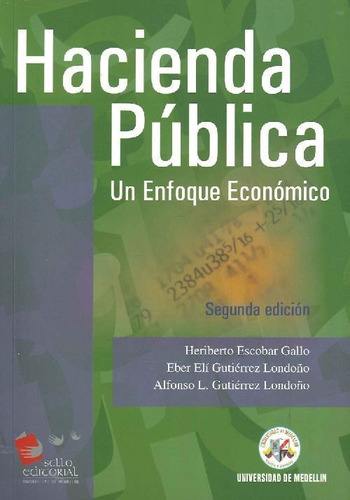Libro Hacienda Pública De Heriberto Escobar Gallo Eber Elí G