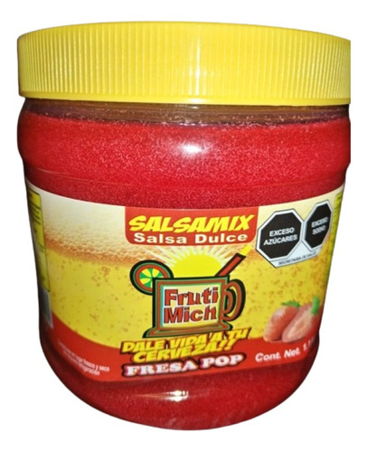 Escarchado Para Micheladas 1k Fresa Pop Pulpa Concentrado