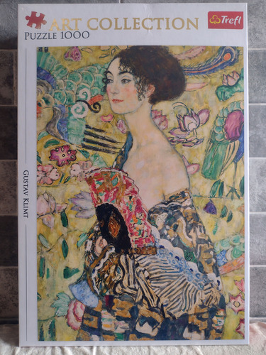 Rompecabezas Gustav Klimt Dama Con Abanico 1,000 Pz Trefl