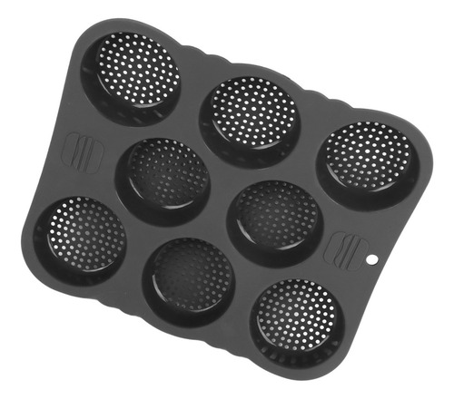 Hui Molde De Silicona Para Panecillos De Hamburguesa De 8