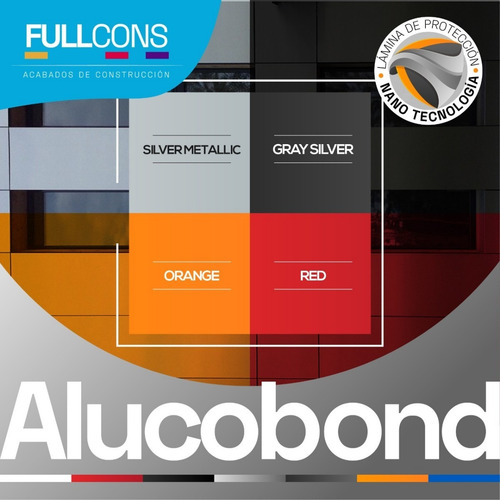 Imagen 2 de 10 de Alucobond Planchas Fachadas Colores Quito Interior Exterior