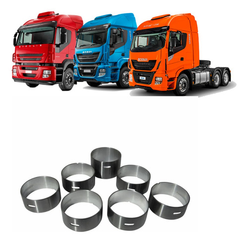 Kit Buchas De Comando Original Iveco Stralis / Hi-way